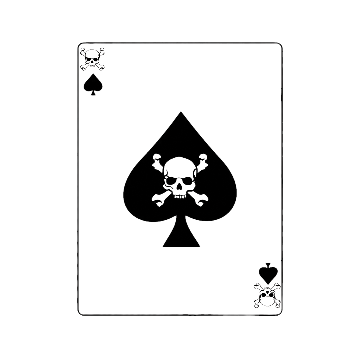 Skull Poker Card - Branding